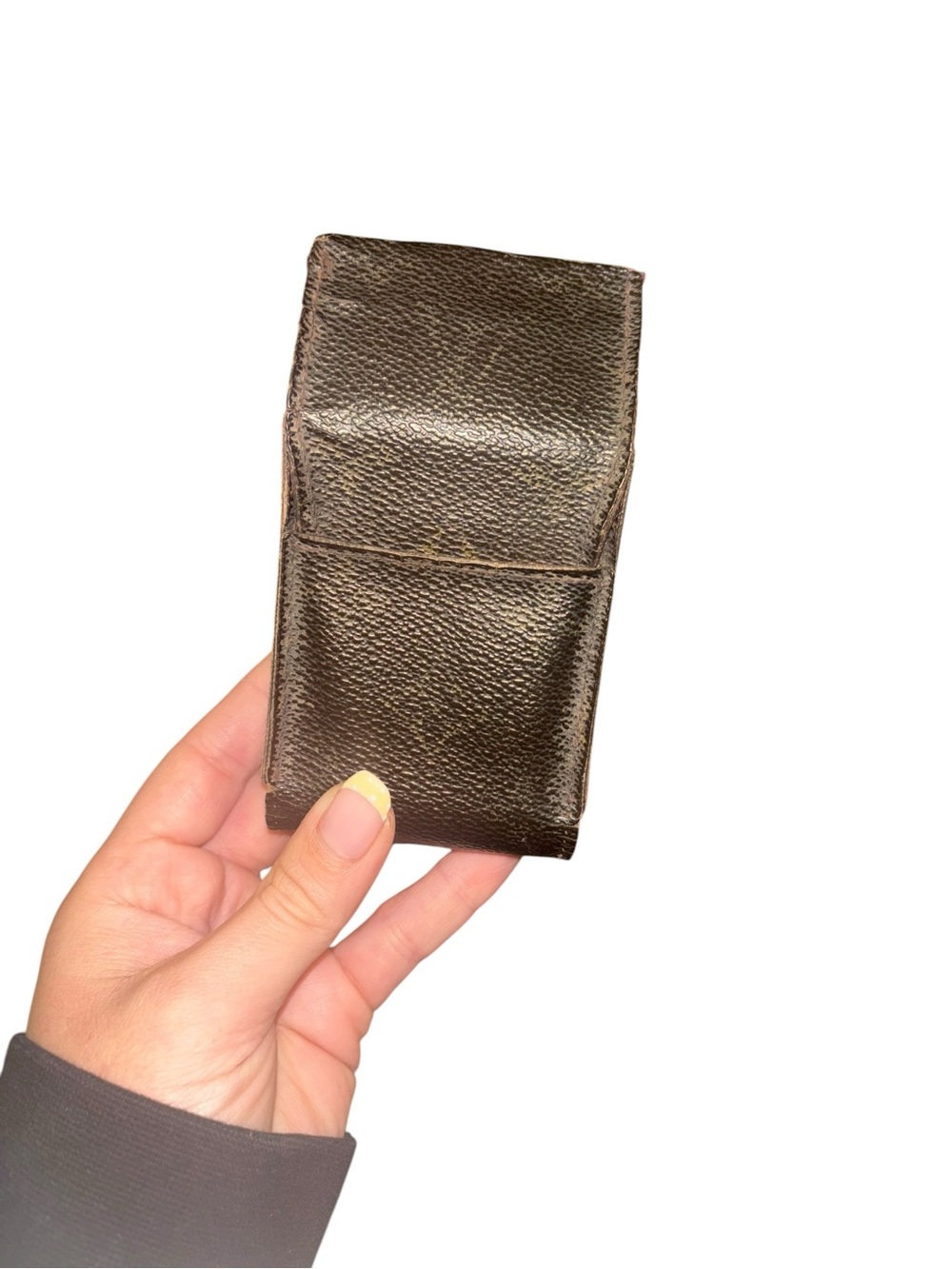 Louis Vuitton Vintage Leather Phone Holder